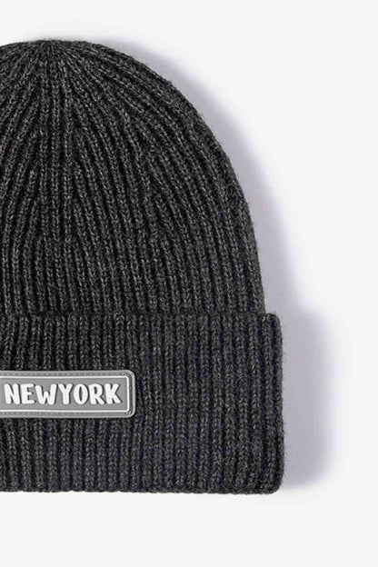New York Rib-Knit Beanie