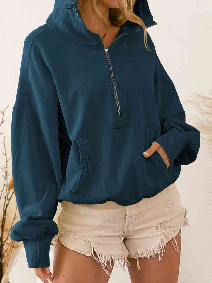 Dropped Shoulder Hoodie