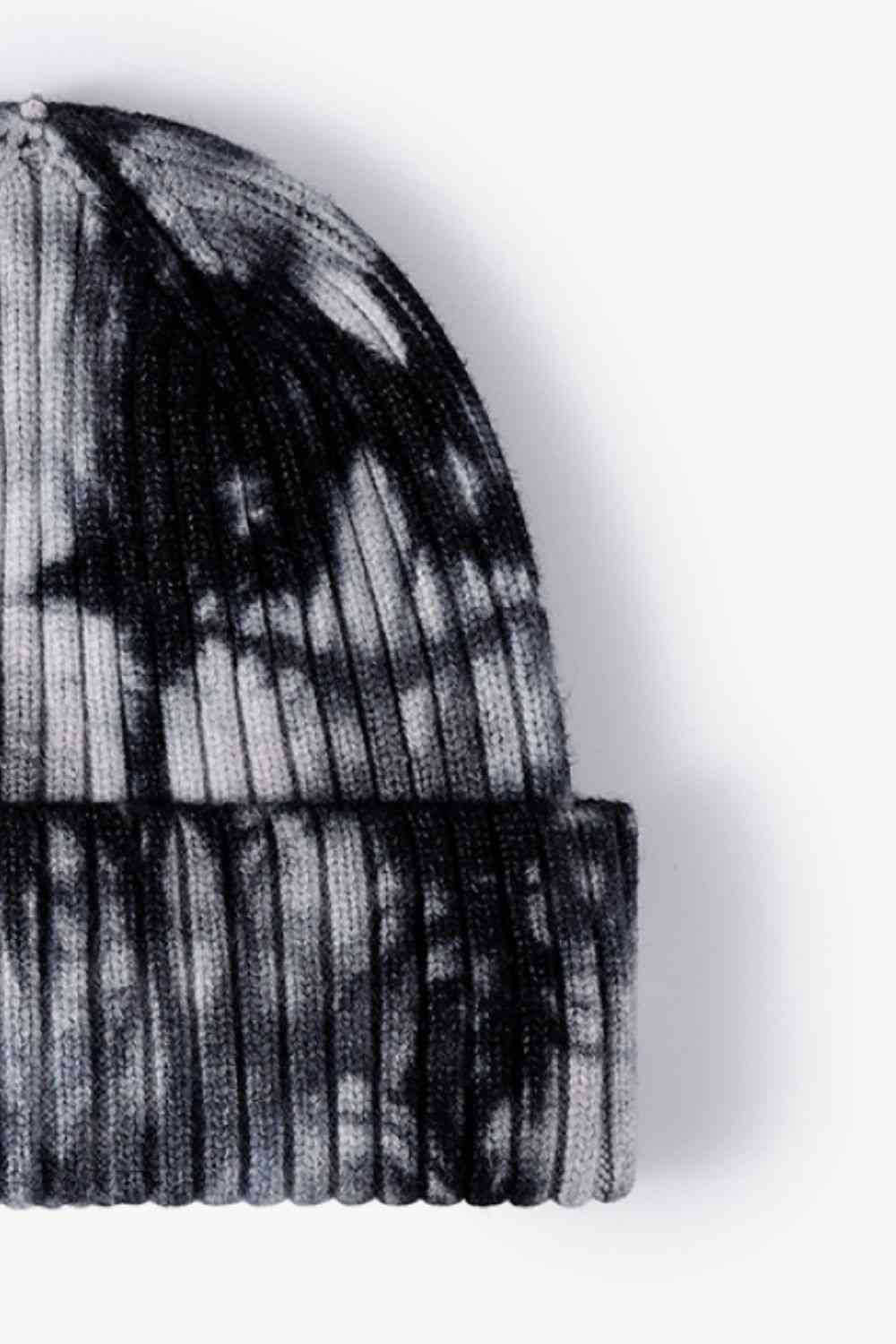 Tie-Dye Ribbed Beanie