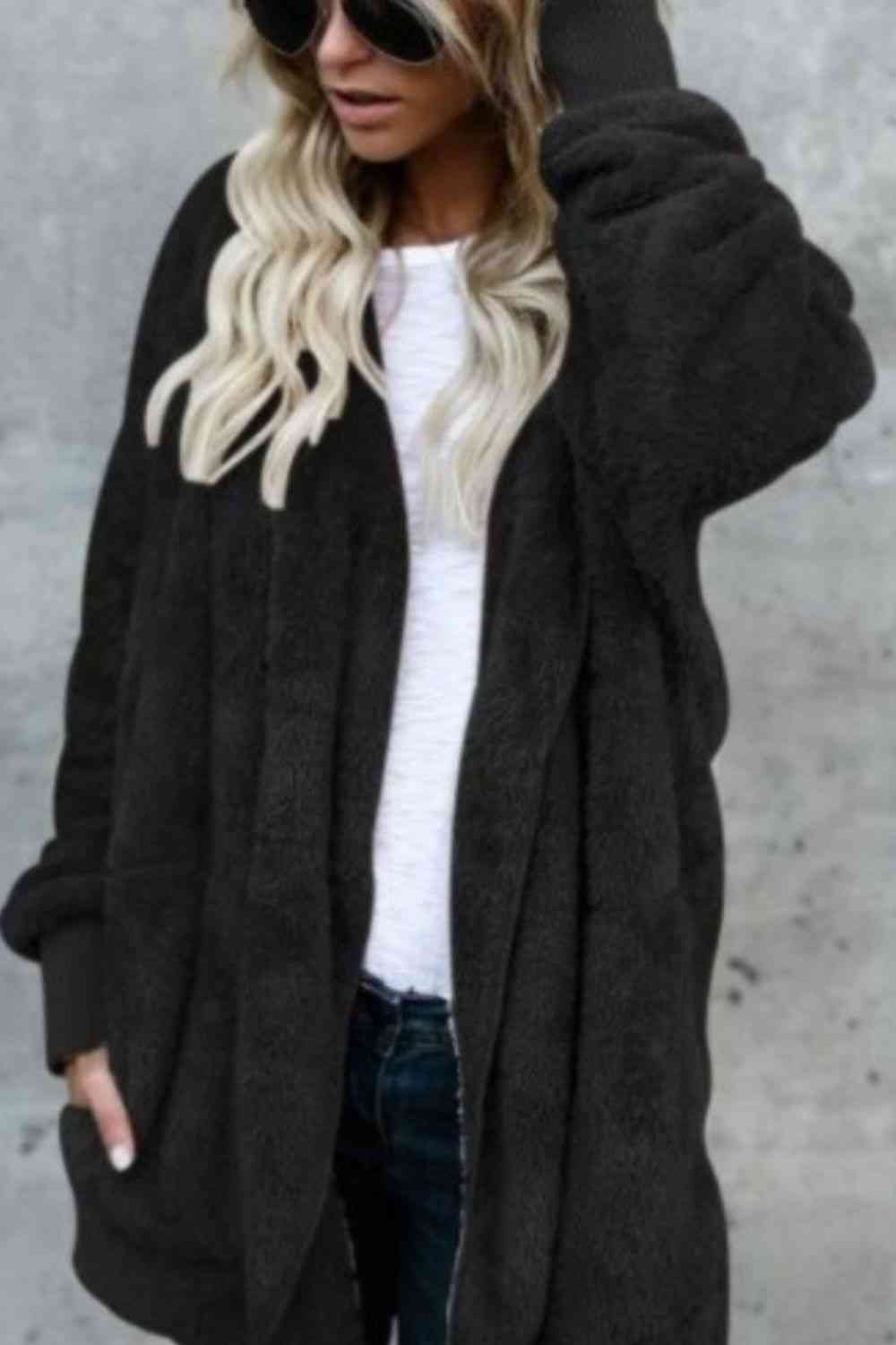 Teddy Hooded Jacket
