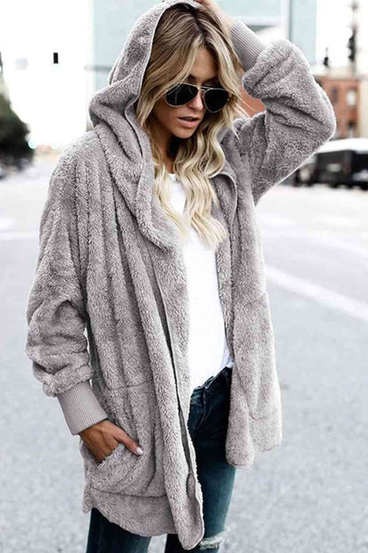 Teddy Hooded Jacket