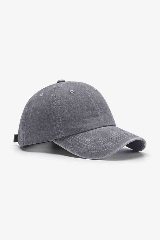 Washed Baseball Cap