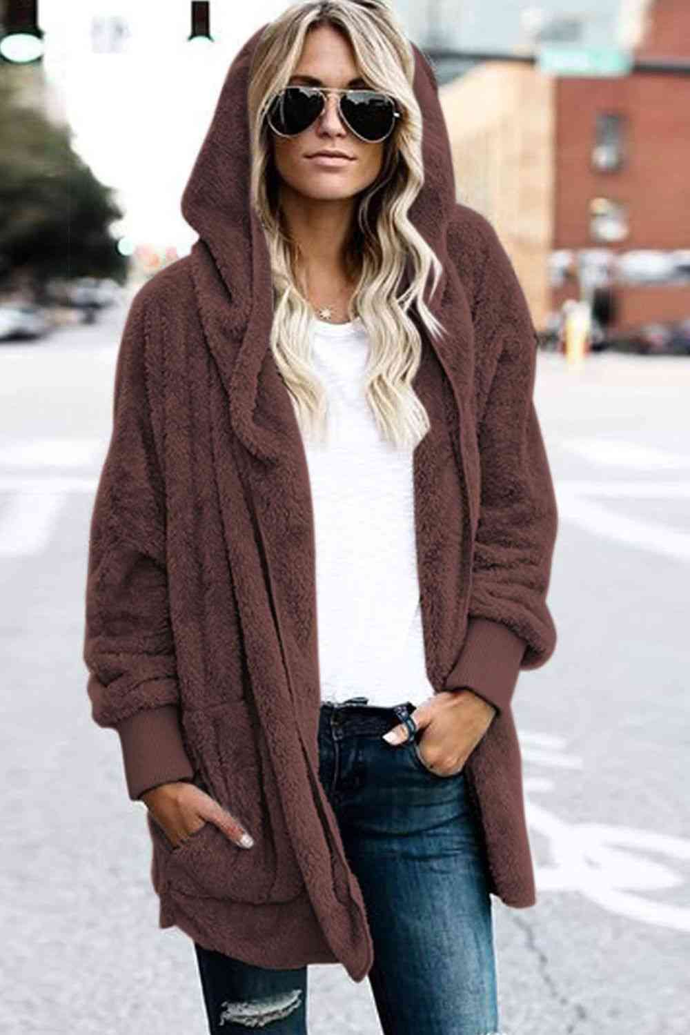 Teddy Hooded Jacket
