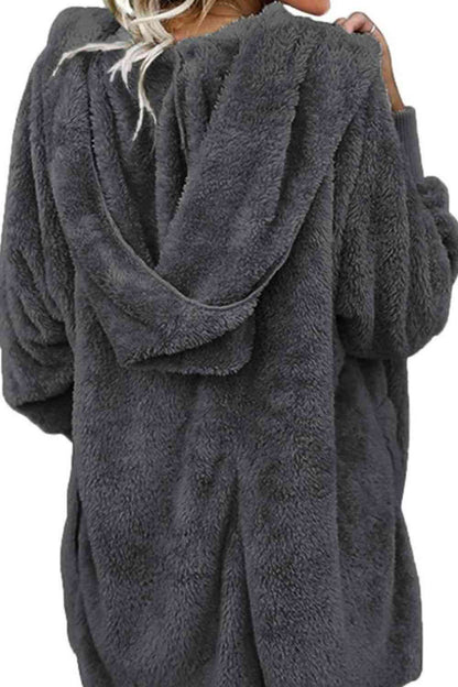 Teddy Hooded Jacket