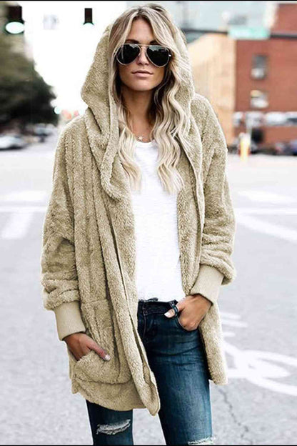 Teddy Hooded Jacket