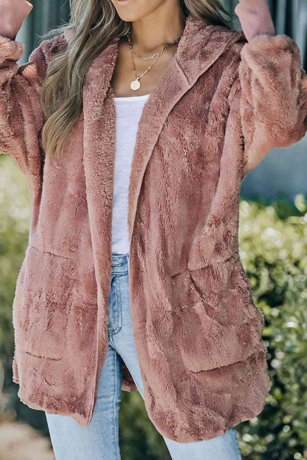 Teddy Hooded Jacket