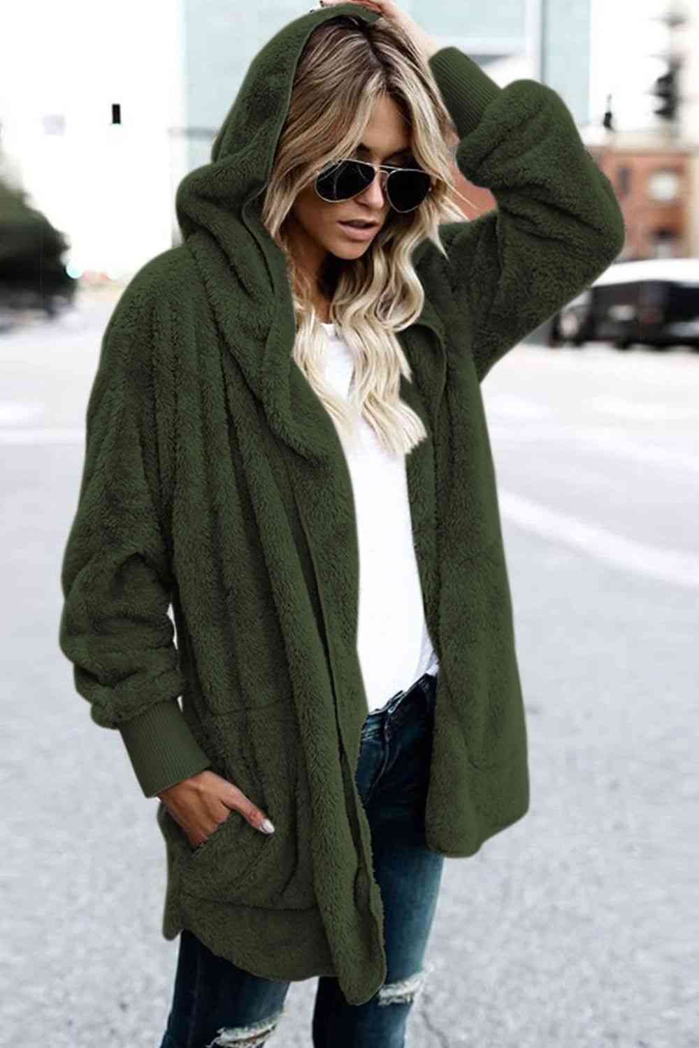 Teddy Hooded Jacket