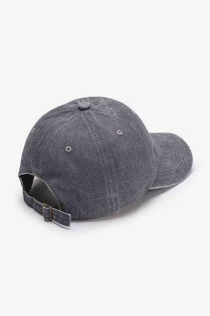 Washed Baseball Cap