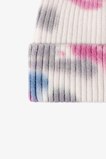 Woodstock Tie-Dye Knit Beanie