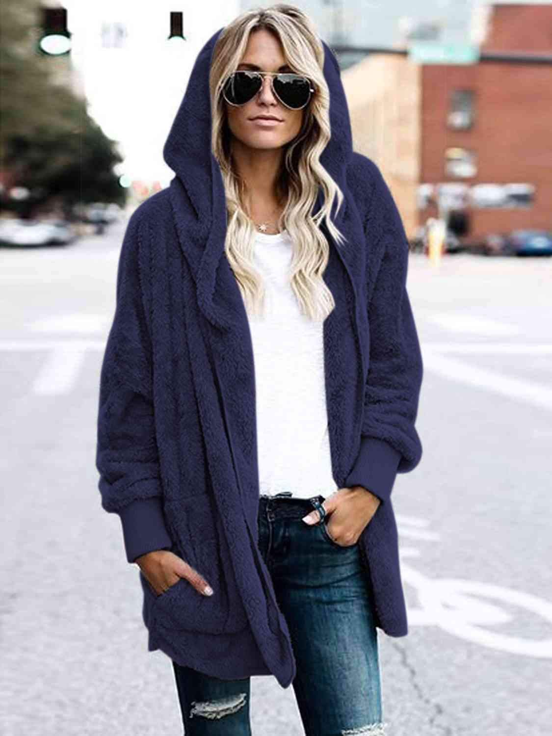 Teddy Hooded Jacket