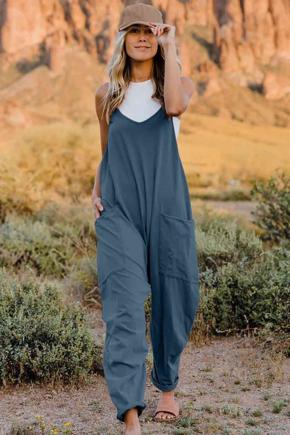 Sleeveless Jumpsuit