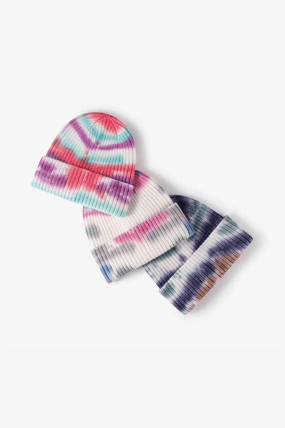 Woodstock Tie-Dye Knit Beanie