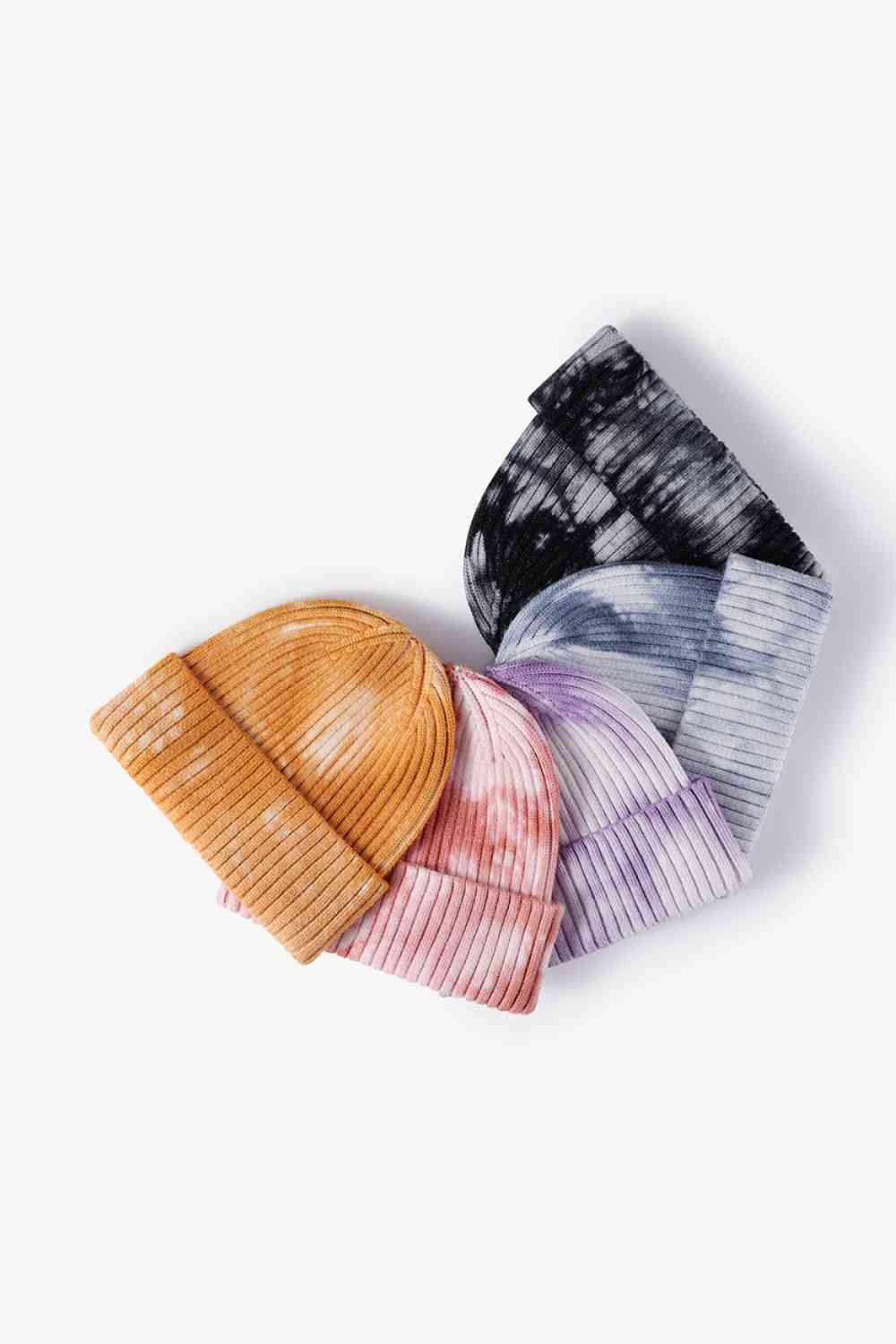 Tie-Dye Ribbed Beanie