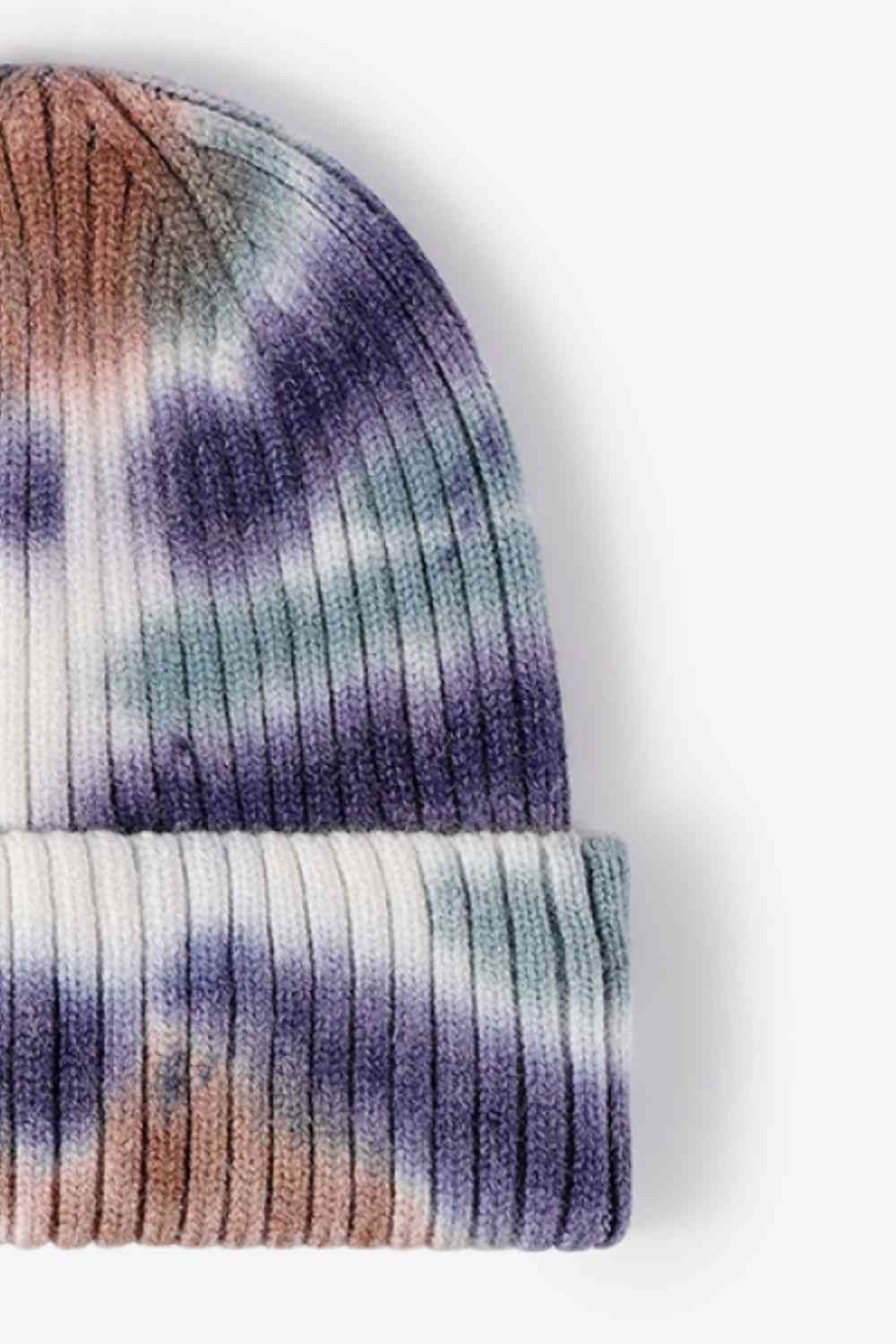 Woodstock Tie-Dye Knit Beanie