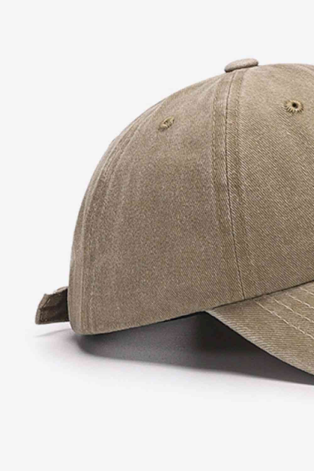 Washed Baseball Cap