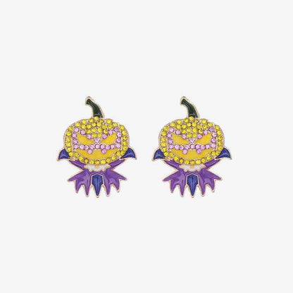 Demon Pumpkin Earrings