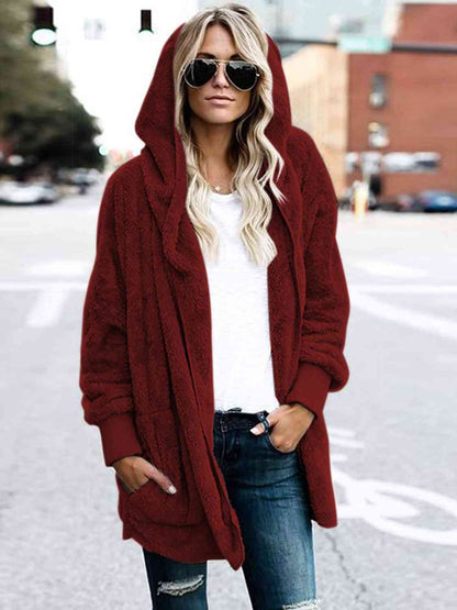 Teddy Hooded Jacket