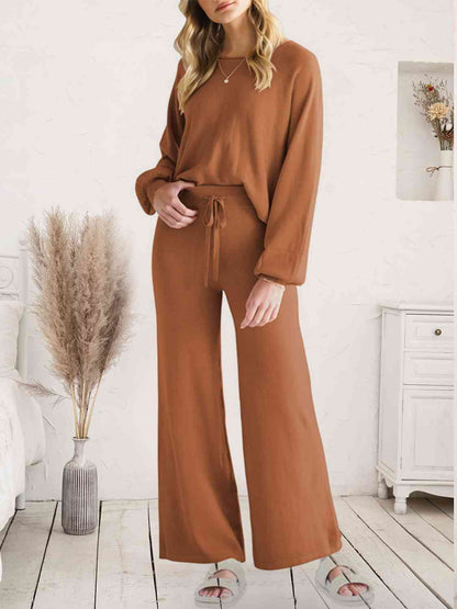 Lounge Top and Pants Set