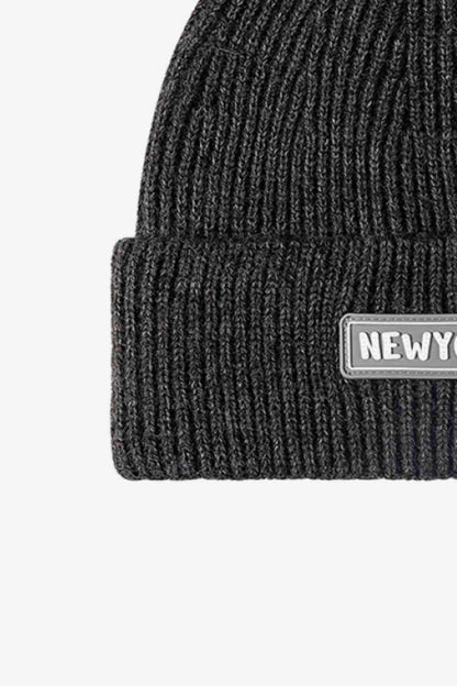 New York Rib-Knit Beanie