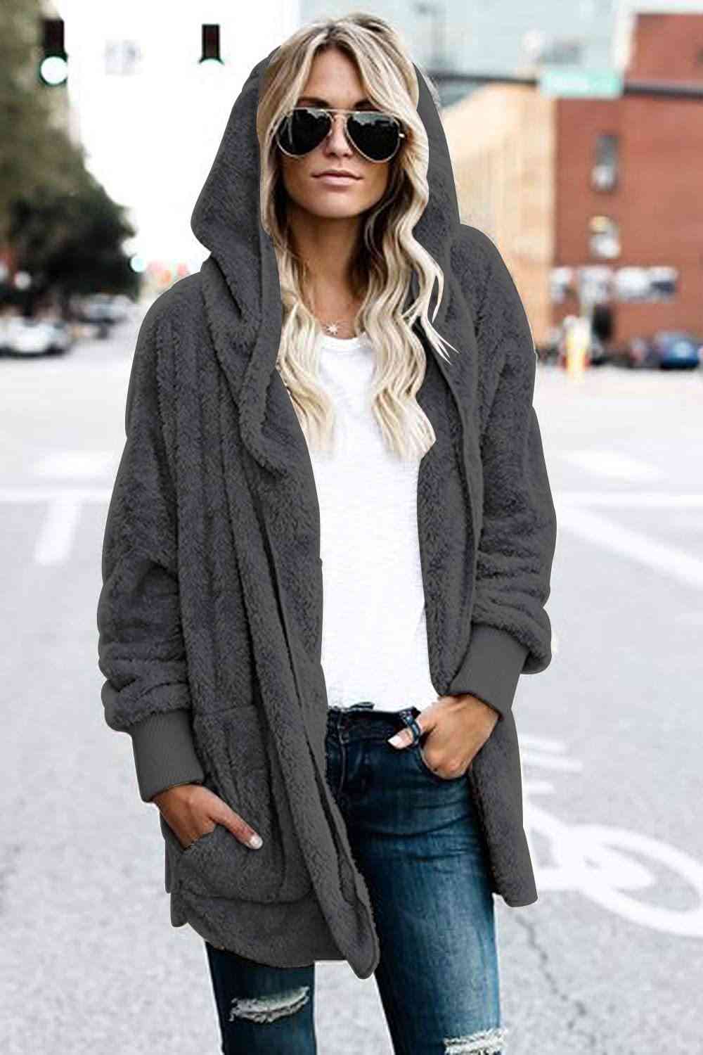 Teddy Hooded Jacket