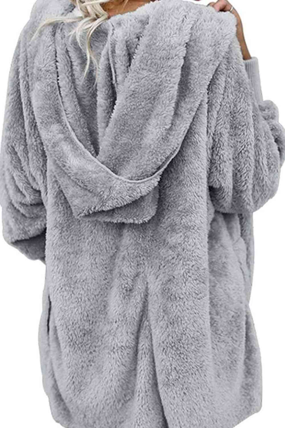 Teddy Hooded Jacket