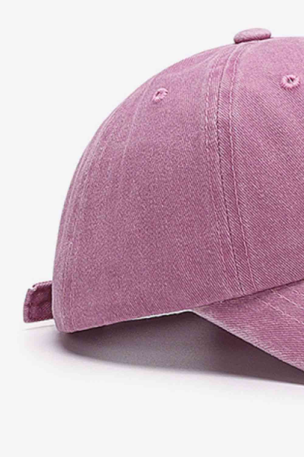 Washed Baseball Cap