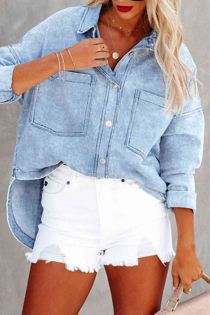 Washed Denim Shirt
