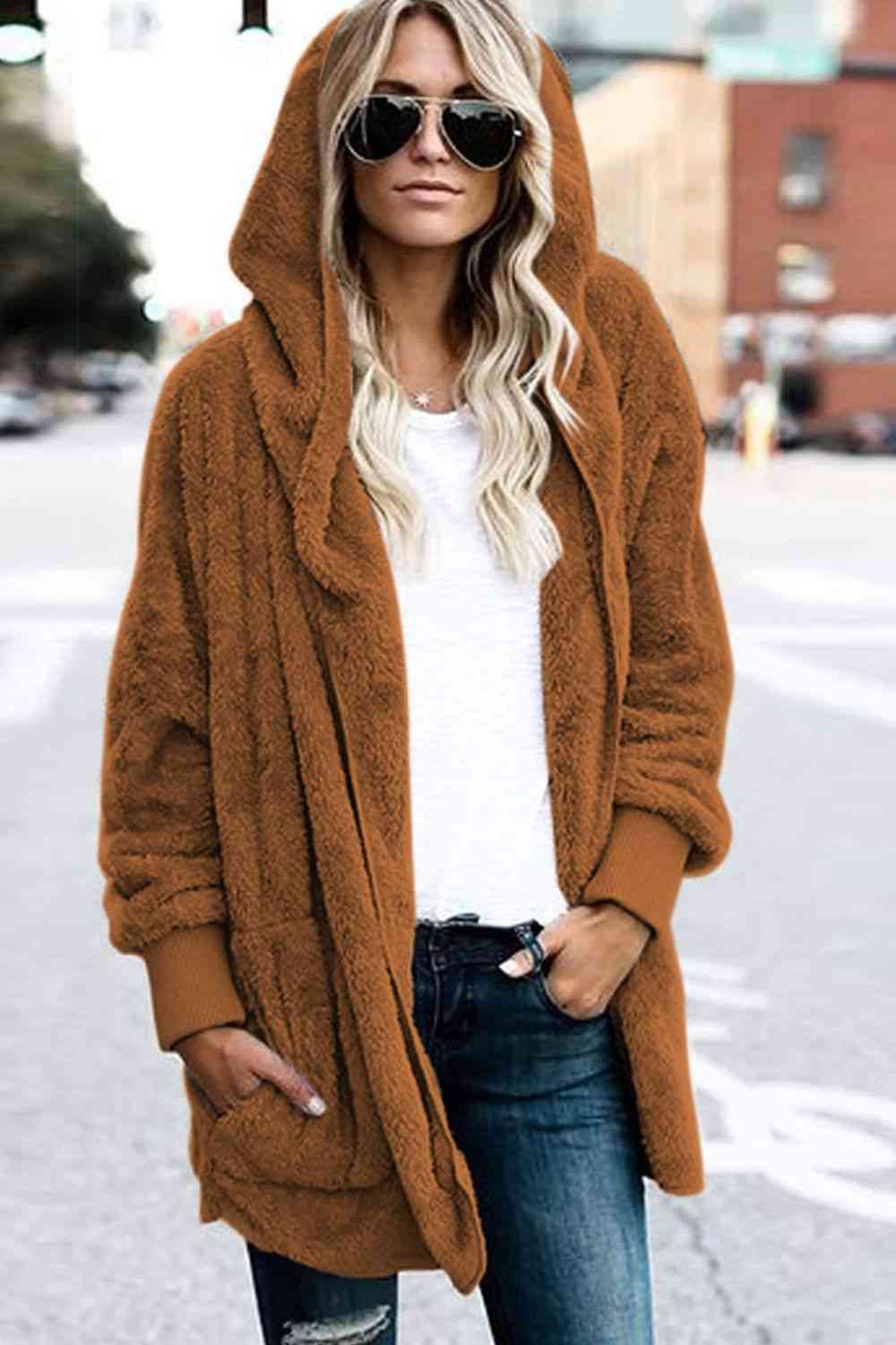 Teddy Hooded Jacket