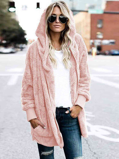 Teddy Hooded Jacket